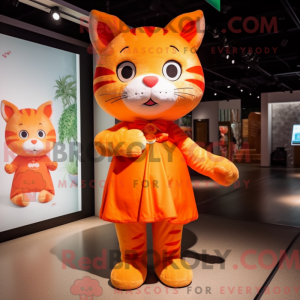 Maskottchenkostüm Orange...