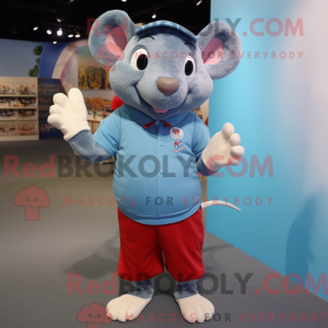 Sky Blue Rat máscara de...