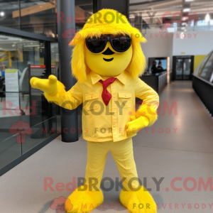 Disfraz de mascota del jefe...