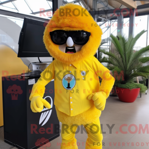 Costume de mascotte de chef...