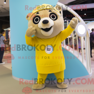 Costume mascotte de loutre...
