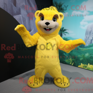Costume mascotte de loutre...