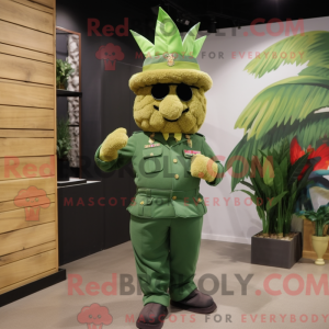Disfraz de mascota de Green...