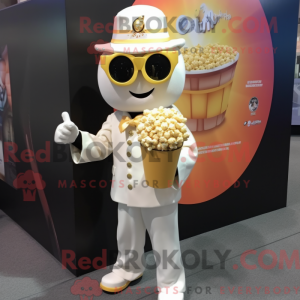 Cream Pop Corn mascot...