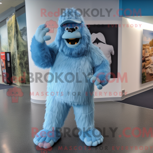 Disfraz de mascota Sky Blue...