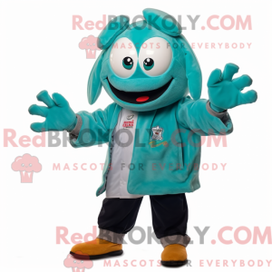 Disfraz de mascota Teal...