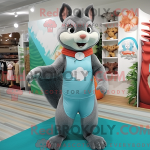 Gray Squirrel mascot...