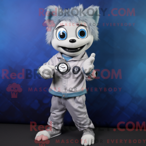 Disfraz de mascota Silver...