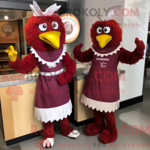 Maroon kylling parmesan...