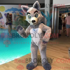 Costume mascotte de Dingo...
