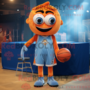 Rust Basketball Ball maskot...