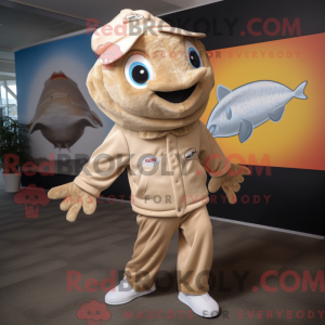 Figura de máscara de peixe...