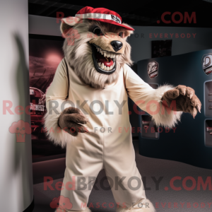 Kremowa maskotka Werewolf w...
