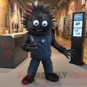 Svart Trilobite maskot...