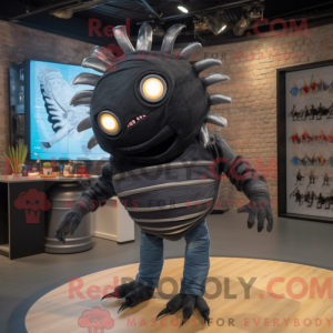 Sort Trilobite maskot...