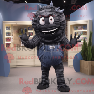 Svart Trilobite maskot...