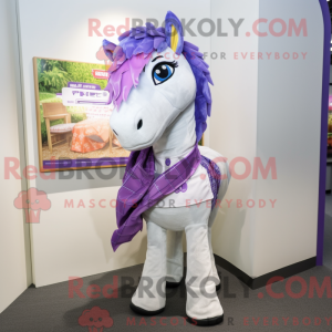 Lavendel Heste maskot...