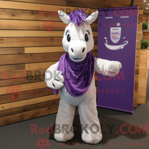Lavendel Heste maskot...
