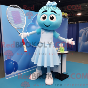 Himmelblå tennisketcher...