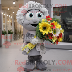 Grey Bouquet Of Flowers...