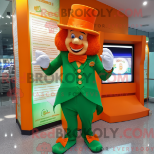 Orange Leprechaun Hat...