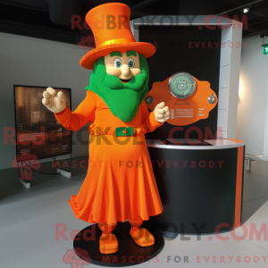 Orange Leprechaun Hat...
