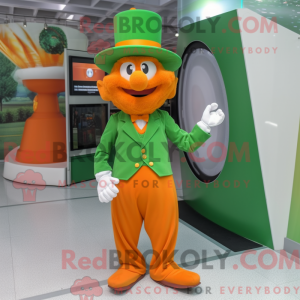 Orange Leprechaun Hat...