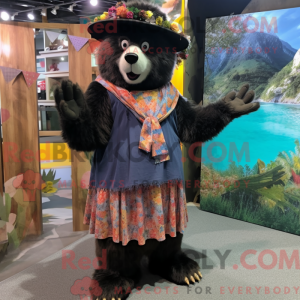Spectacled Bear mascot...