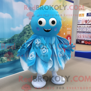 Disfraz de mascota Sky Blue...