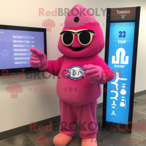 Pink Jambalaya mascot...