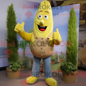 Costume mascotte d asperges...