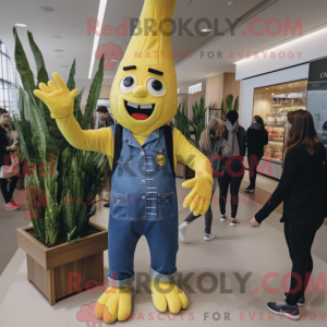 Gold Asparges maskot...