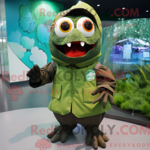 Disfraz de mascota Olive...
