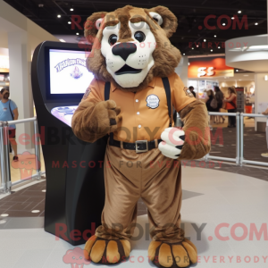 Brown Saber-Toothed Tiger...