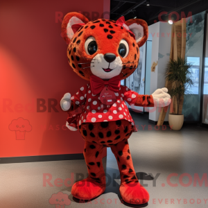 Disfraz de mascota Leopardo...
