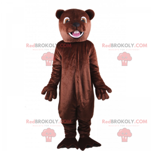 Animal mascot - Brown bear - Redbrokoly.com