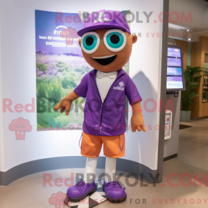 Purple Doctor mascot...