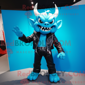Cyan Devil máscara...