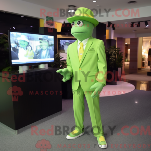 Lime Green Television...