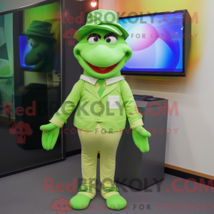 Lime Green Television...