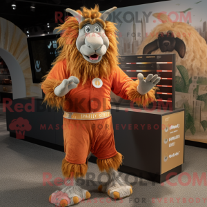 Rust Angora Geit mascotte...