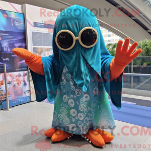 Octopus mascot costume...