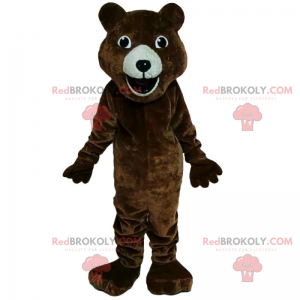 Mascota animal - oso sonriente - Redbrokoly.com