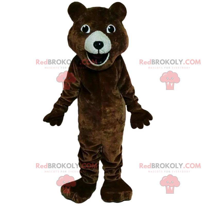 Animal mascot - Smiling bear - Redbrokoly.com