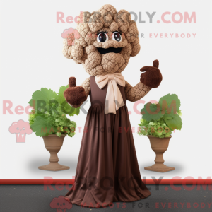 Brown Cauliflower mascot...