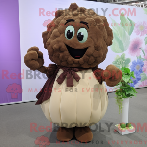 Brown Cauliflower mascot...