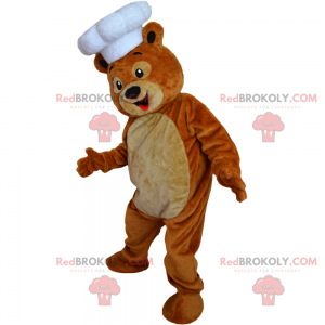 Tiermaskottchen - Teddybär Chef - Redbrokoly.com