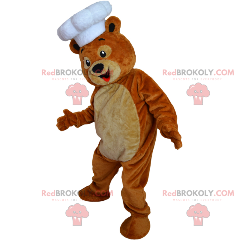Animal mascot - Teddy bear Chef - Redbrokoly.com