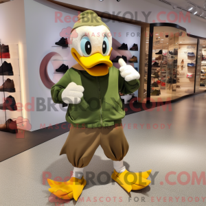 Olive Ganzen mascotte...
