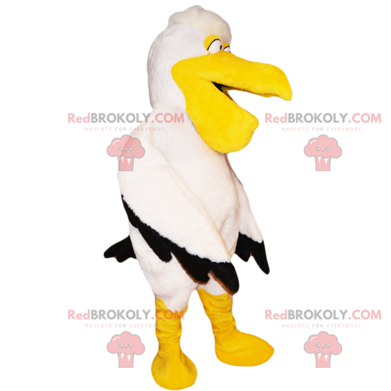 Animal mascot - Pelican - Redbrokoly.com